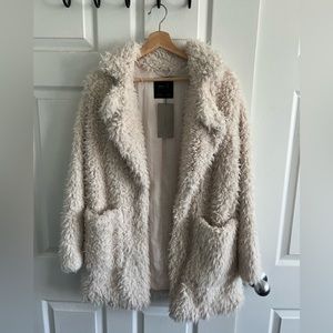Zara Faux Fur Coat